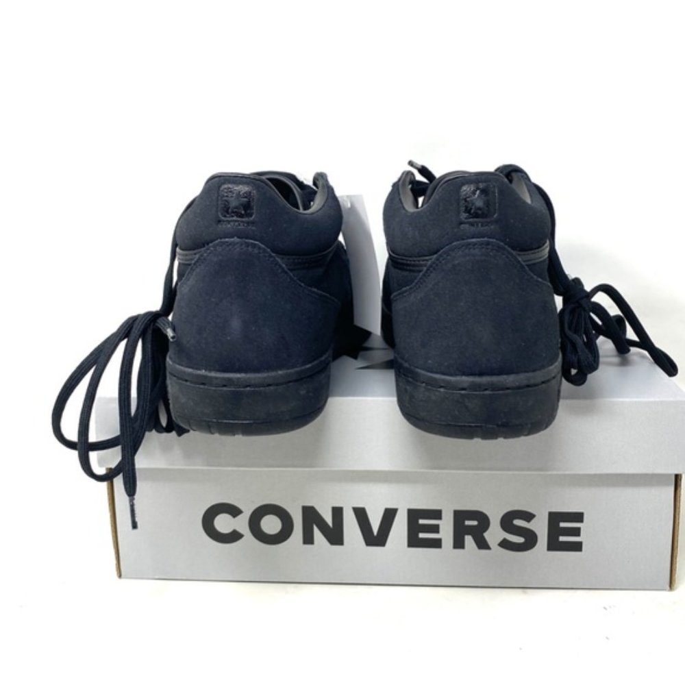 Converse CONS Fastbreak Pro Suede Shoes Sneakers Black Mid Casual Men's 168645C - Picture 4 of 8